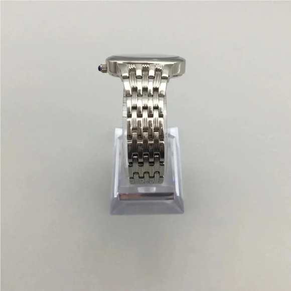 Steel by Design Watch Women 30mm Silver Tone Oval Blue Dial main image 4
